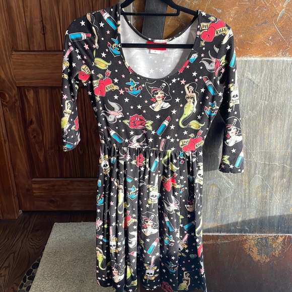 Deadly Dames Hot Rod Honey Tattoo Print - Picture 3 of 4